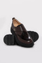 Genuine Leather Brown Floter Brown Corn Women's Casual Shoes 217Za72 - 3