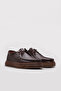 Genuine Leather Brown Floater Men's Casual Shoes 781Ma254 - 4