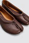 Genuine Leather Brown Women's Ballerina Shoes 167Za2025-01 - 8