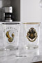 Hogwarts Set of 2 Soft Drink Glasses 510 Cc - 4