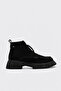 Genuine Leather Women's Thick Heeled Boots 317Kza8220