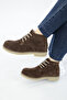 Genuine Leather Fur Brown Suede Women's Classic Boots 257Kza2024