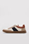 Genuine Leather Beige Men's Casual Shoes 723Mba4032 - 2