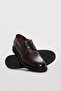 Genuine Leather Brown Floter Brown Men's Classic Shoes 867Ma851Eva - 3