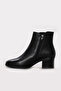 Genuine Leather Black Women's Classic Boots 757SZA2655 - 2