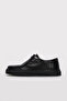 Genuine Leather Black Floater Men's Casual Shoes 781Ma254 - 2