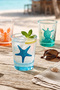 Coastal 4-piece water glass set 275 cc - 3