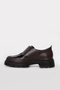 Genuine Leather Brown Floter Brown Corn Women's Casual Shoes 217Za72 - 2