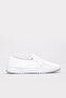 Genuine Leather White Women's Casual Shoes 139ZA600-1 - 2