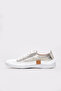 Genuine Leather Gold Women's Casual Shoes 972Za8260 - 3
