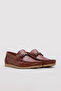 Genuine Leather Tan Men's Casual Shoes 628Ma06 - 4