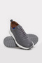 Genuine Leather Gray Men's Casual Shoes 343Ma2014 - 3