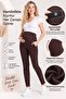 Modal Adjustable High-Waist Maternity Pants Leggings – Stretchy and Comfortable Maternity Wear - 2