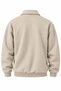 Ghassy Co. Men's Polo Collar Oversize Half Zipper Sweatshirt - 2