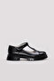Genuine Leather Black Patent Leather Girl's Casual Shoes 006XA911