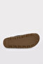 Genuine Leather Black Suede Women's Flat Slippers 972Za351 - 5