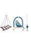 First Quality Wooden Perch Toy and Swing Set for Budgies - 2