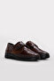 Genuine Leather Tan Women's Casual Shoes 972Za7504 - 4