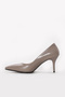 Genuine Leather Mink Women's Thin Heel Shoes 215Za1882 - 2