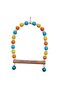 Handmade Swing Budgie Swing with Wooden Perch - 2