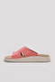 Genuine Leather Pomegranate Flower Women's Short Heeled Slippers 160Zahr0250 - 2