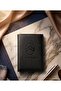 Citroen Black Leather Stitched License Case Container Auto Vehicle License Holder License Protector