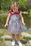 Baby Girl Dress Girls' Dress Birthday Party Wedding Dress Lace Short Sleeve Lined Dress - 5