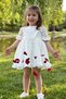 Baby Girl Dress Girls' Dress Birthday Party Wedding Dress Lace Short Sleeve Lined Dress - 5