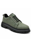 Ba0245 Khaki Men's Shoes - Practical, Smart, Rubber Laced, Height-Increasing, High-Sole, Comfortable Daily Sneaker