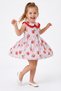 Baby Girl Dress Girls' Dress Birthday Party Wedding Dress Lace Short Sleeve Lined Dress - 3