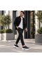 Ba0245 Black Men's Shoes - Black Upper, White Sole, Practical Smart Rubber Laces, Height-Increasing High-Sole Casual Sneaker - 7