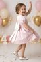 Baby Girl Dress Girls' Dress Birthday Party Wedding Dress Lace Short Sleeve Lined Dress