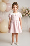 Baby Girl Dress Girls' Dress Birthday Party Wedding Dress Lace Short Sleeve Lined Dress - 3