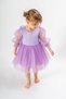 Girl Baby Girl Kids Birthday Party Wedding Dress With Tulle Tutu Lining Children's Clothing baby clothing Elbuznk - 9