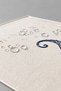 Marin Tablecloth Embroidered Sea Horse Table Runner 145X40 Water-Repellent Outdoor K Linen Boat Garden Living Room Kitchen - 2