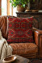 Bird Heart Leaf Butterfly Ethnic Hidden Zippered Pillowcase Throw Pillow Cover Seat Cushion Cover - 3