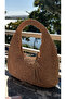 Handmade Wicker Shoulder Bag (35X30Cm) Wicker Color - 2