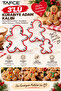 3-Piece Stainless Steel Cookie Mold - Gingerbread Man Shaped