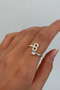 Steel Special Collection Marquise Letter Ring - 2