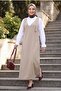 جلير طويل بأكتاف مربوطة - بيج - 3