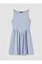 Nevavm Oval Neck Modal Blend Mini Dress with a Difference - 4