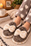 Cute Women's Plush Home Slippers Non-Slip Sole Comfortable and Cute Design - 6