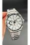 Silver Color Men's Wristwatch Steel Band 3 Atm Water Resistance - 2