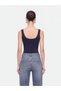 Bisiklet Yaka Crop Top - 3