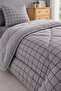 Single Welsoft Puffi Quilt 155X215 |   1 Piece with Pillowcase |   Cotton % Soft - 2