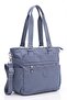 Vx-023 Large Size Multi-Pocket Women's Shoulder Bag Blue