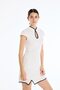 Contrast Piping Sleeveless Mini Dress I7512Ax26Au - 3