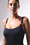 Black Dina Corset Recovery Swimsuit - 3