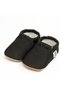 Non-Slip Sole Black Baby Booties, Home Boots Slippers Nursery Shoes Slippers