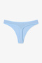 Deep Jungle Leaf Patterned 3-Piece Thong - 3